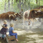 Perseverance: A Woman’s Journey West The James Museum - Heide Presse, "Up Hill," 2022