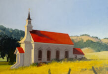 Randall Sexton Retrospective: Will the Circle Be Unbroken Randall Sexton, “Nicasio Church," 1996, oil on canvas, 30 x 40 in.