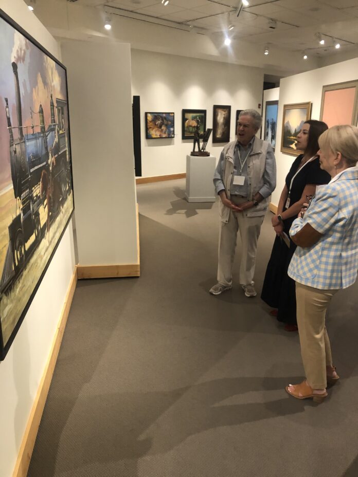 The judges announced the eight winners during the Opening Reception generously sponsored by the Chamberlin Inn.