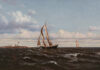 The Hidden Costs of Valuable Art fine art collection - FRANCIS A. SILVA (1835–1886), "Off Eastern Point Light, Gloucester," 1874, oil on canvas, 18 x 30 1/4 in., available through Debra Force Fine Arts (New York)