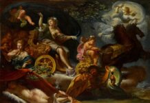 Unveiling of a 1765 Masterwork: The Triumph of Night Christopher Bishop Fine Art - Fedele Fischetti, The Triumph of Night (ca. 1765)