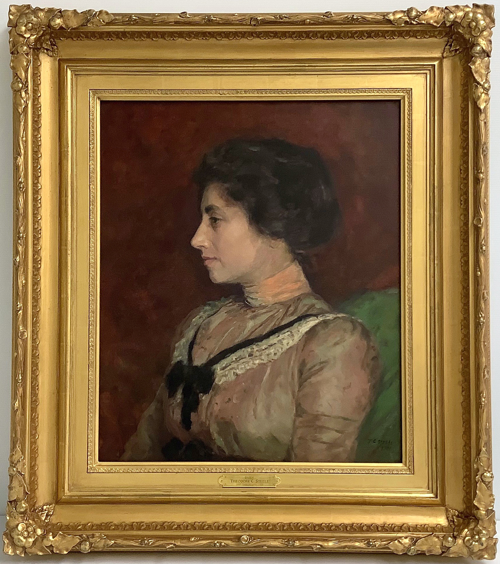 Portrait of Daisy by T.C. Steele