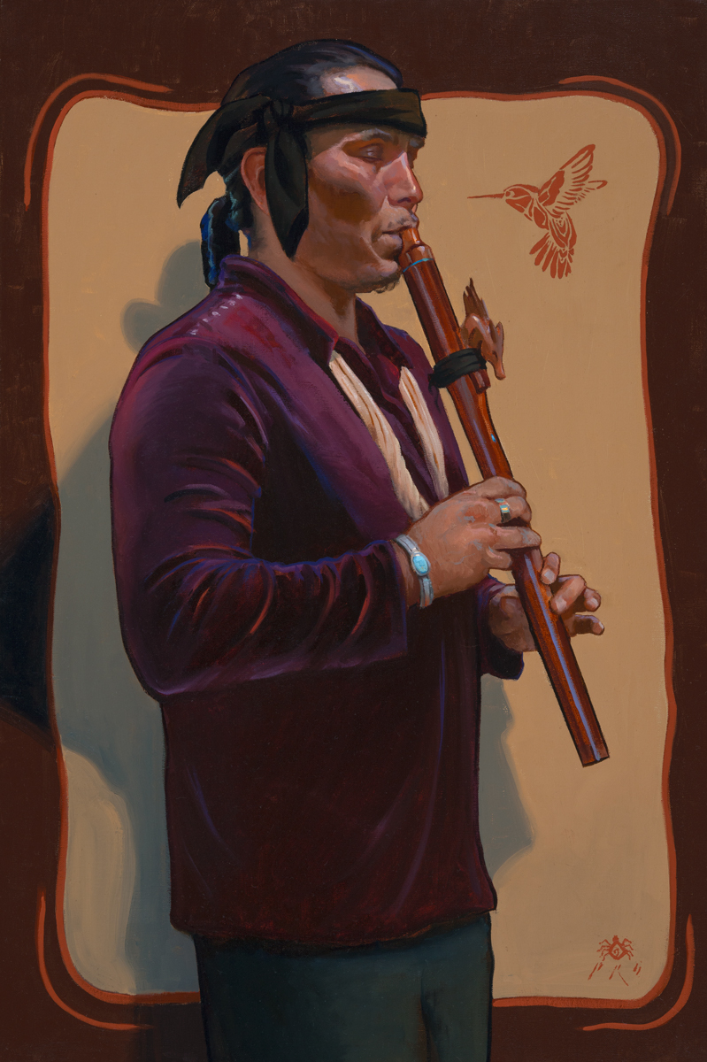 Tony Pro, "Tyler's Song," 2025, oil on linen, 36 x 24 in.