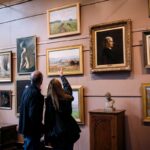 Celebrating the Legacy of T.C. Steele Visitors in the Large Studio of T.C. Steele