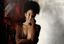 Featured Artwork: Barbara Hack Woman with hand on chin