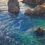 Winning Work: “Lovrijenac Fortress Overlook, Dubrovnik” PleinAir Salon - Fernando Micheli, “Lovrijenac Fortress Overlook, Dubrovnik,” oil, 18 x 14 in.