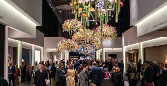A-view-of-the-2025-edition A view of the 2025 edition of TEFAF Maastricht; photo: Jitske Nap