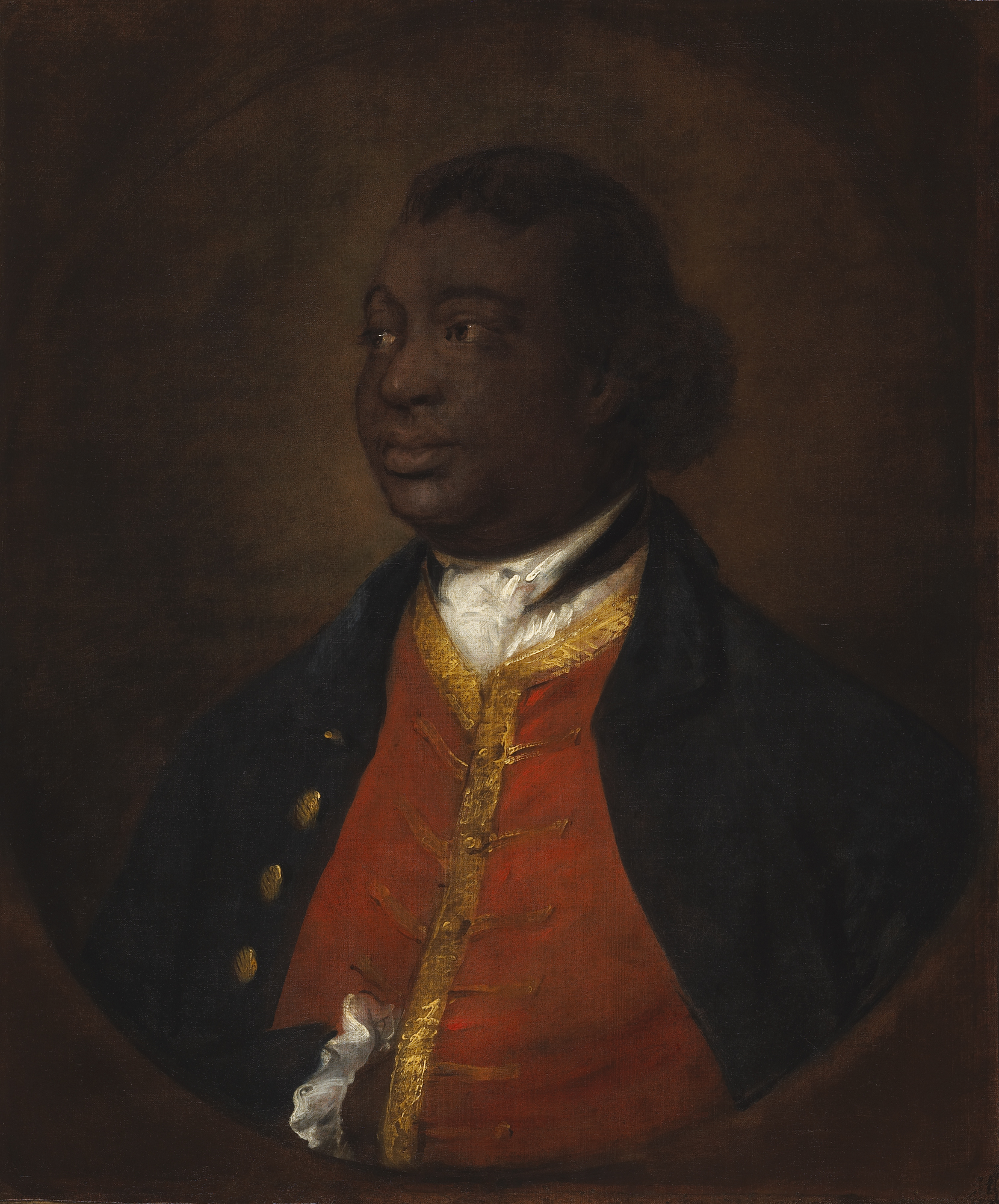 Thomas Gainsborough (1727-1788), "Ignatius Sancho," 1768, oil on canvas, 29 x 24 1/2 in., National Gallery of Canada, Ottawa