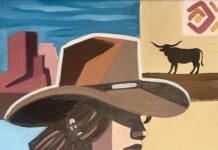 2026 Night of Artists: LaRock, Blackshear, Ma, Sprick, Wiggins, and More Western Art - Angie Haskell, “Don't Be A Lady, Be A Legend,” 9 x 12 in. (Small Work Sale)