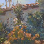 Casa Romantica Welcomes California Art Club California Art Club - “Color Pyramid, Casa Romantica,” 11x14, oil by Rick J. Delanty