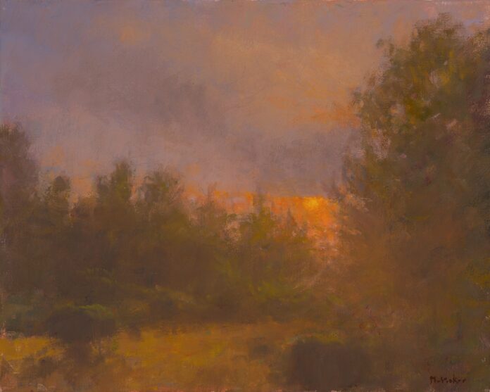 Jim McVicker, "Summer Sunset," 16 x 20 in. - American Legacy Fine Arts