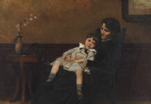 Must-See: A Nation of Artists Cecilia Beaux (1855–1942), “Les Derniers jours d’enfrance (The Last Days of Infancy),” 1883–85. Oil on canvas, 45 ¾ x 54 in. Gift of Cecilia Drinker Saltonstall, 1989.21.