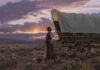 54th Annual Prix de West Invitational Art Exhibition & Sale Prix De West / western art - Tom Browning (b. 1949), "The Way West," 2026, oil on linen, 20 x 30 in.