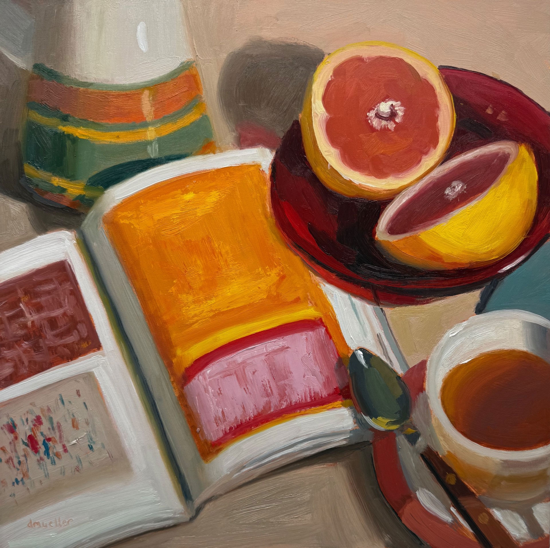"Grapefruit with Rothko" by Debbie Mueller