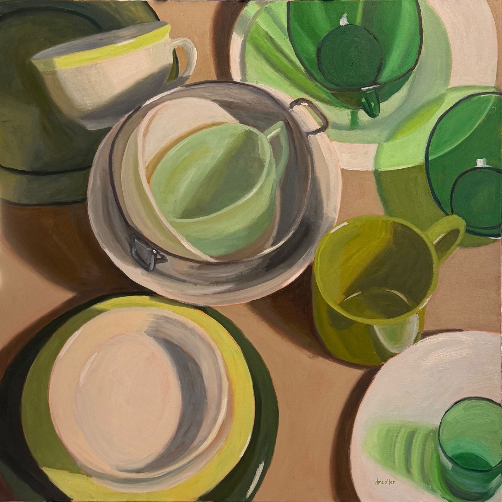 "Held Between Light and Shadow" by Debbie Mueller