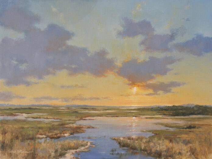 Paula B. Holtzclaw, "Sullivan's Crossing", 18 x 24 inches, oil, available at Cavalier Gallery, New York, NY