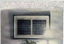 Looking Out from Within, and More at Garrison Art Center Charles Ritchie, "Astronomical Chart, Cactus, and Lamp," 2003-2004, Watercolor, graphite, and ink on Fabriano paper, 6 1/4" x 7"